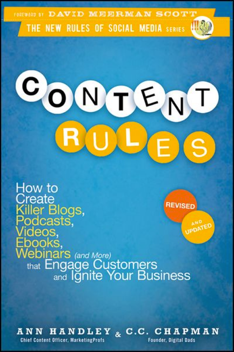 Content Rules Book Cover