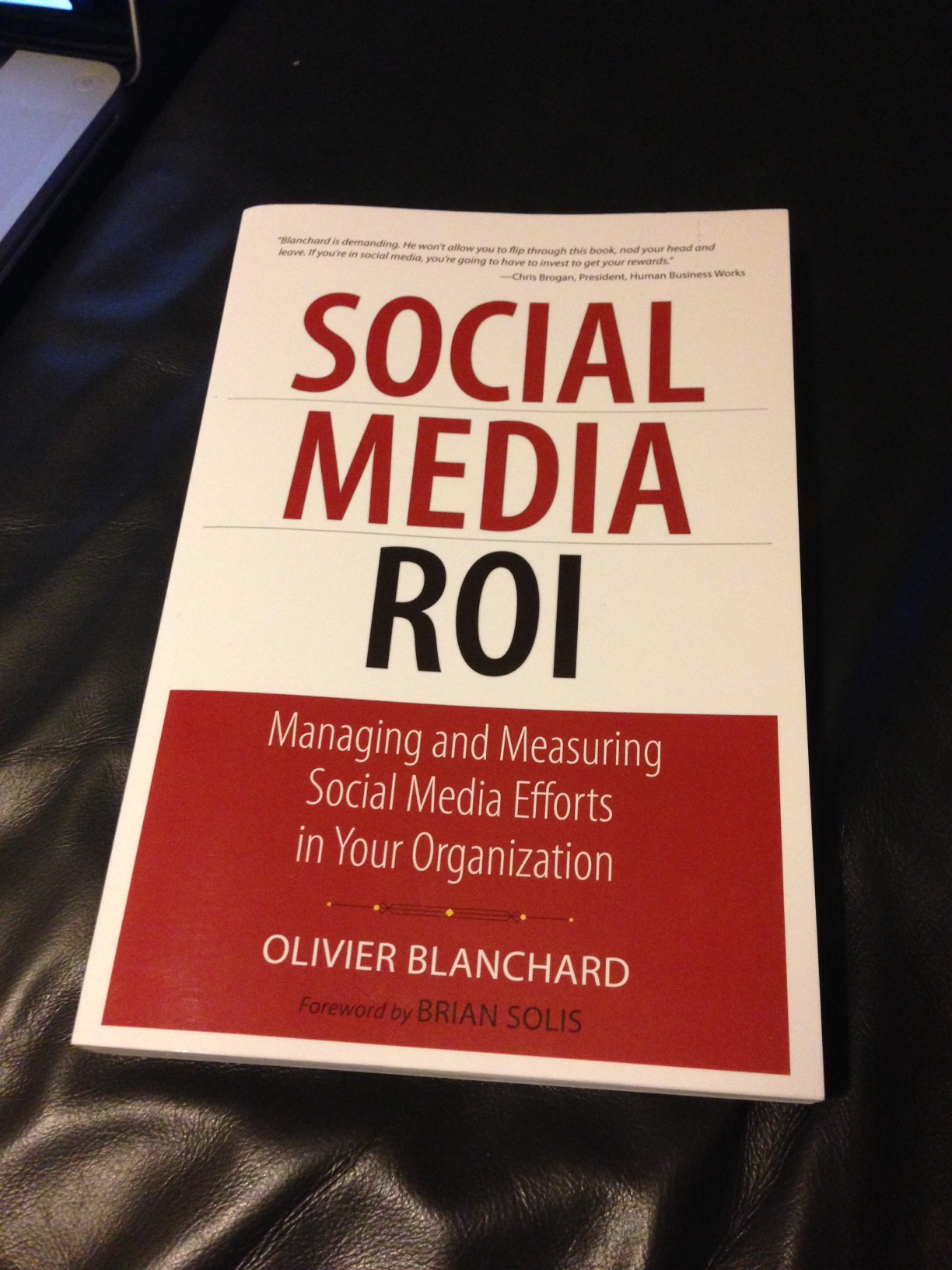 Social Media ROI Book Cover